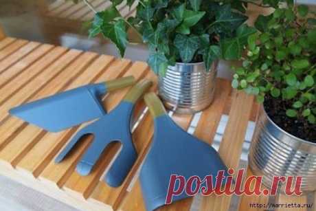Садовые инструменты из пластиковых бутылок