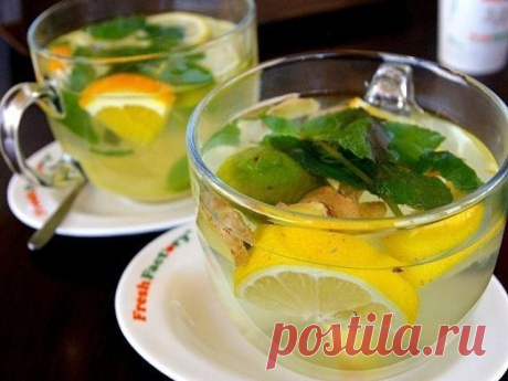 Самые вкусные рецепты - Bljudo: Имбирный чай для похудения и снижения аппетита