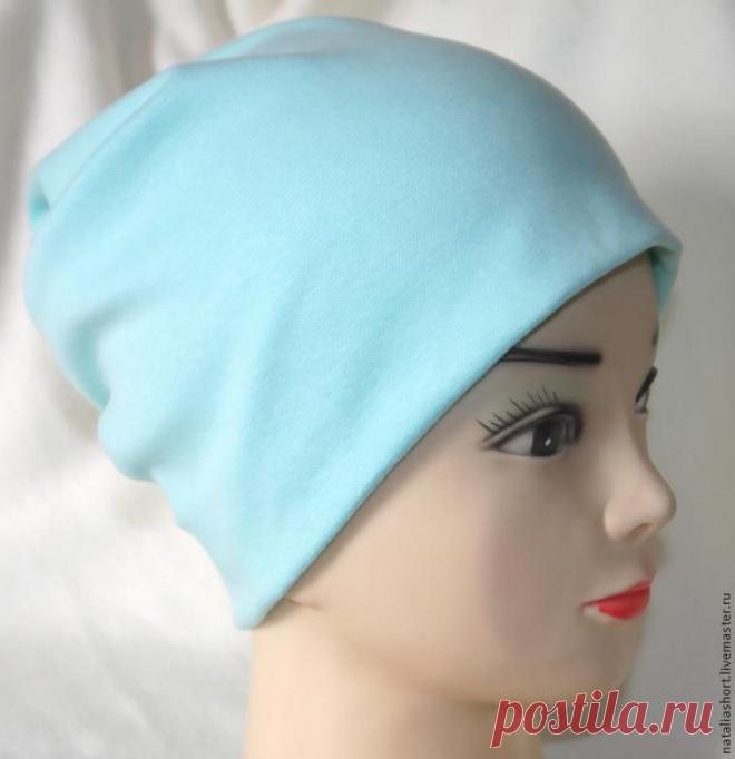 Шьем трикотажную шапку-носок быстро и легко - Ярмарка Мастеров - ручная работа, handmade