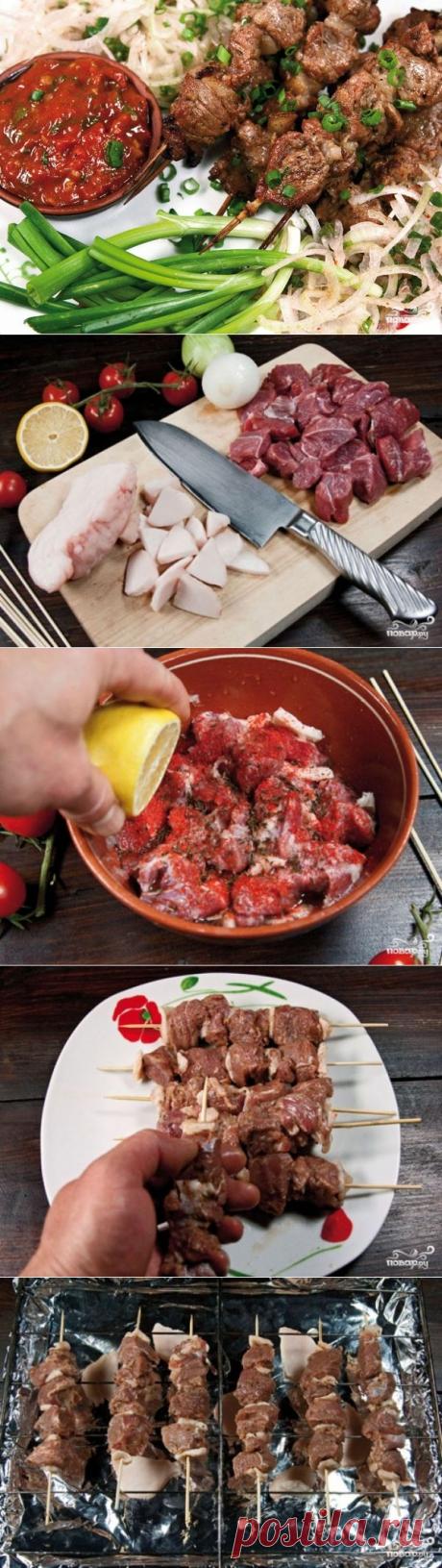 Шашлык из свинины в духовке - пошаговый кулинарный рецепт на Повар.ру