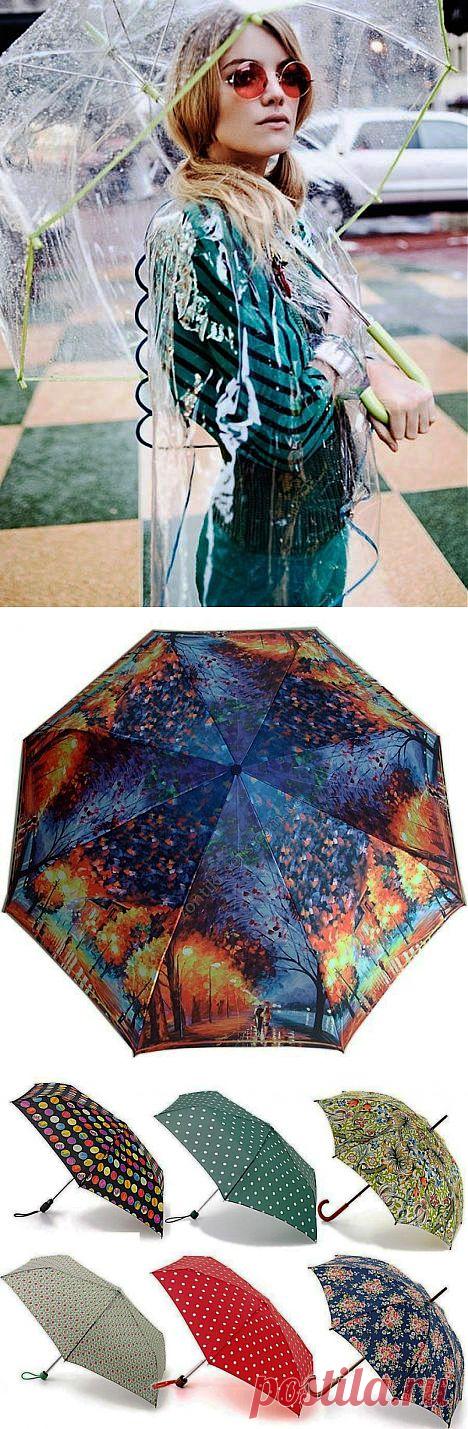 Зонт - модный аксессуар и защита от дождя / Все для женщины