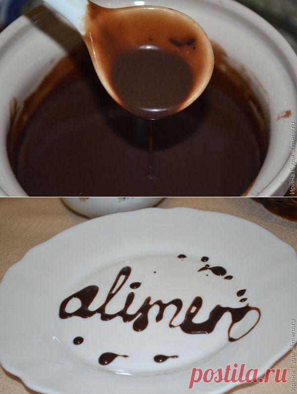 Шоколадный соус для блинов и не только