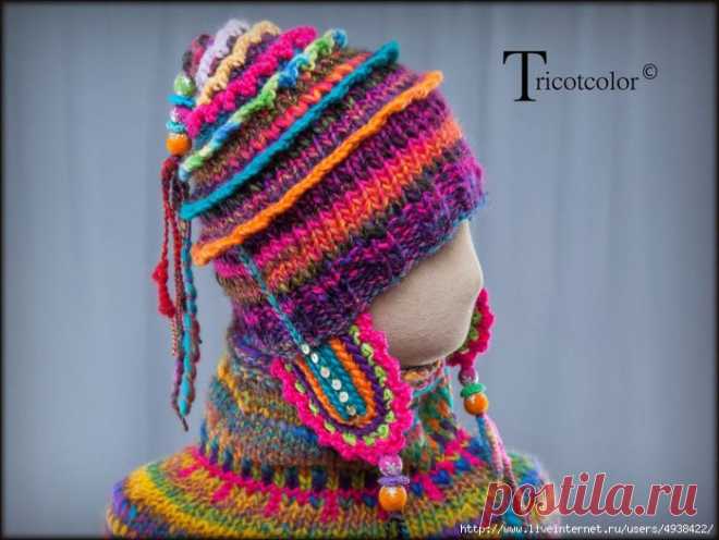 Вязаные идеи от Tricotcolor (Элен). Яркие, красочные, необычные и очень красивые! Для вдохновения!
