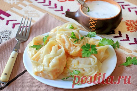 Манты с тыквой без мяса рецепт с фото - 1000.menu