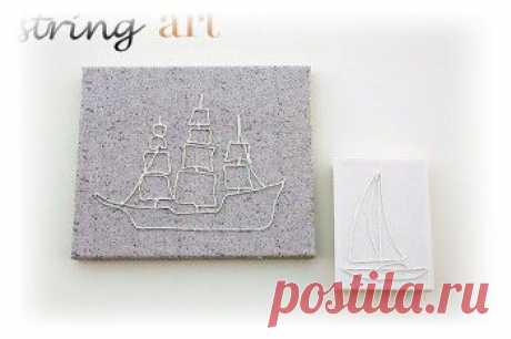 Необычные картины из верёвок - Эксклюзивные идеи для мелочей разнообразных – своими руками творим прекрасное - Форум-Град