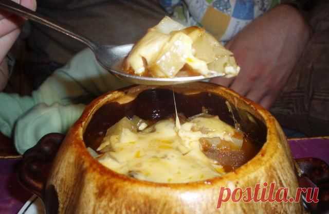 Картофель со свинными ребрышками в горшочке » Рецептико