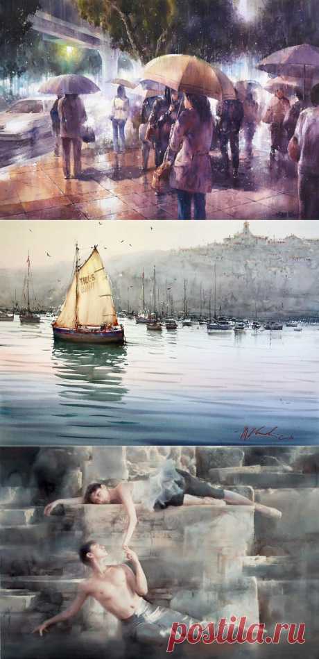 Шедевры акварели