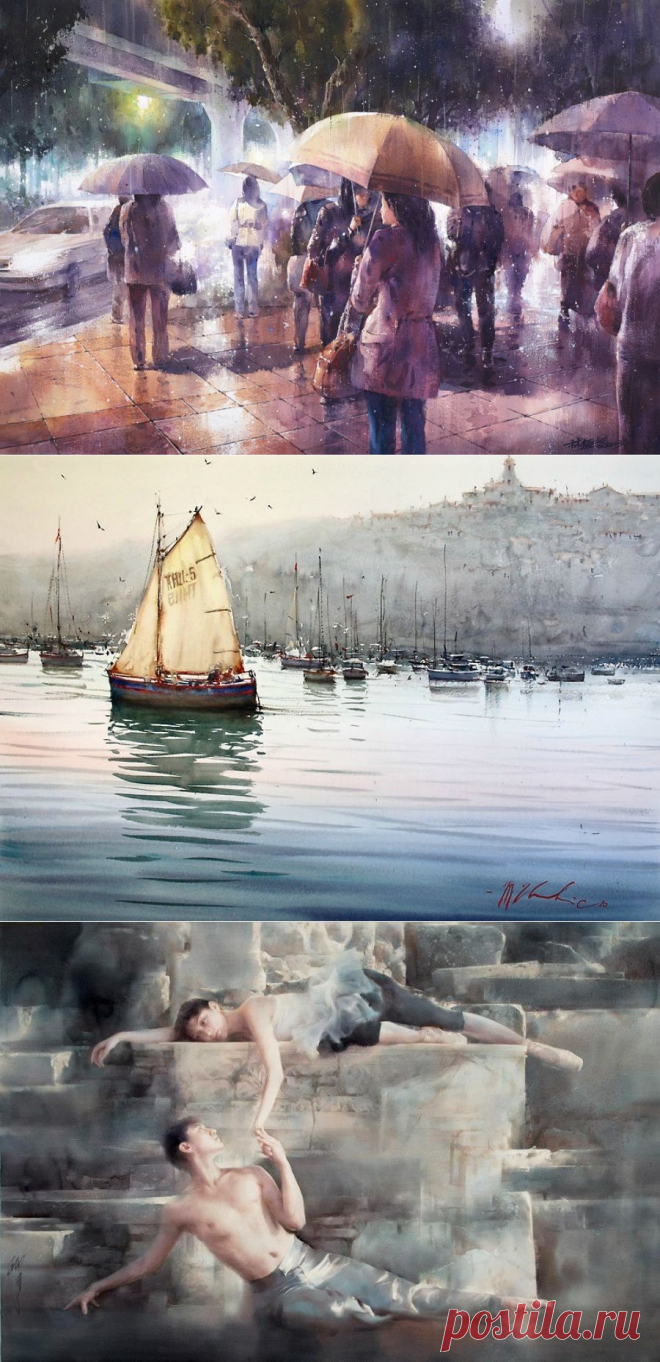 Шедевры акварели