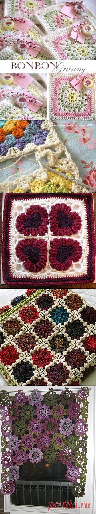 Не только бабушкин квадрат... (идеи для вдохновения).