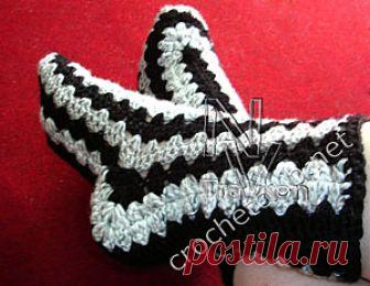 Вязание носков крючком. Мастер-класс Мастер-класс по вязанию носком крючком