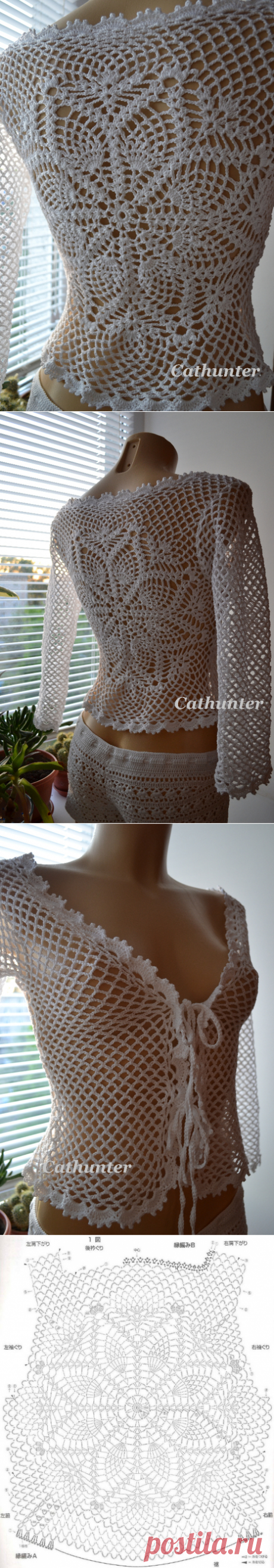 Кофточка Медузка от cathunter