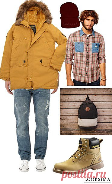 Удобство и тепло - это главное в зимней одежде. А если она еще и стильная, вы точно не останетесь незамеченным. Выбирайте небанальные цвета для верхней одежды. Например, актуальный цвет охры.