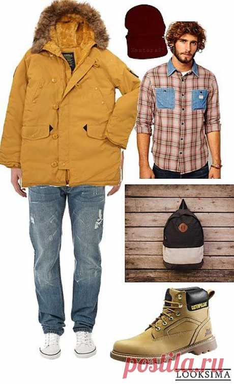 Удобство и тепло - это главное в зимней одежде. А если она еще и стильная, вы точно не останетесь незамеченным. Выбирайте небанальные цвета для верхней одежды. Например, актуальный цвет охры.