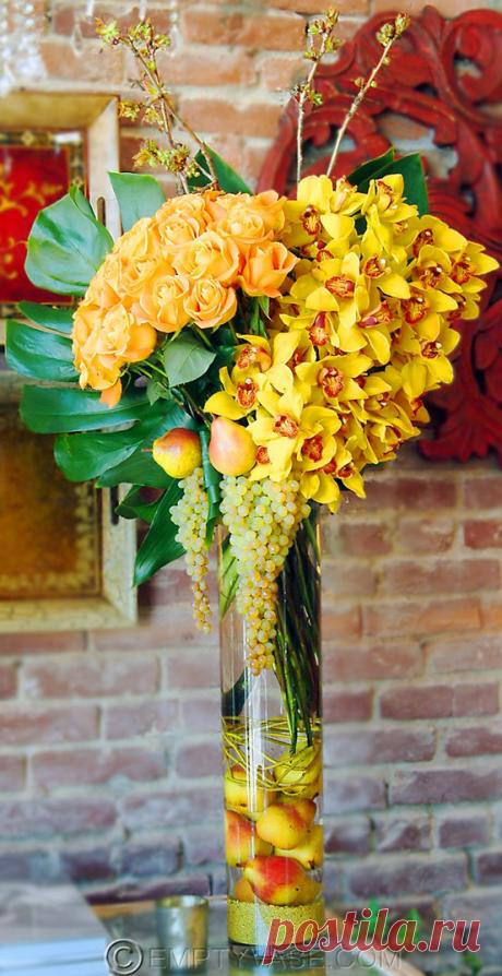 цветы и фрукты