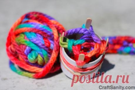 CraftSanity on TV: Spool Knitting For You And The Kids – CraftSanity – A blog and podcast for those who love everything handmade