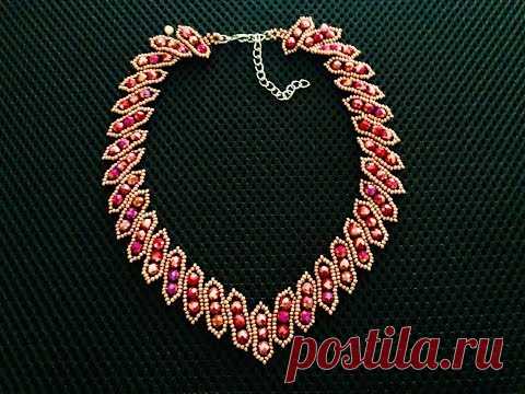 Christmas Necklace ||DIY Beaded Necklace || How to make Beaded Necklace || Christmas Gift ideas