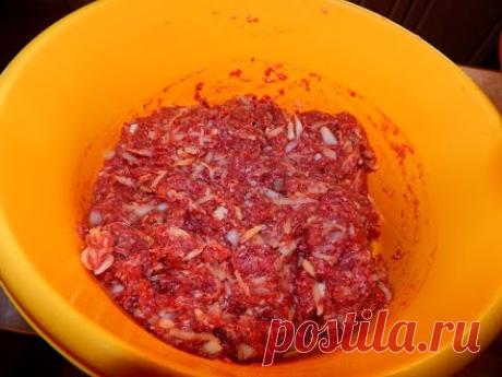 Рецепт вкусного фарша для котлет.