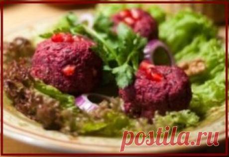 Пхали из свеклы Вкуснейшее блюдо грузинской кухни - готовим быстро и вкусно.