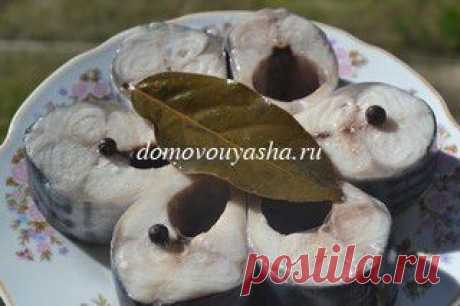 ОЧЕНЬ вкусная слабосоленая скумбрия.