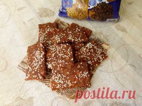 Льняные хлебцы из овощей