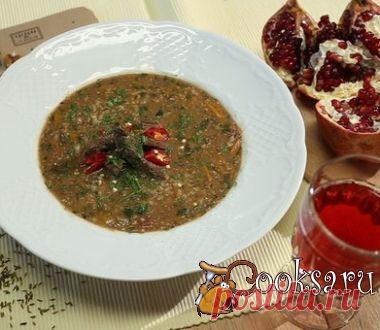 Харчо с гранатовым соком фото рецепт приготовления