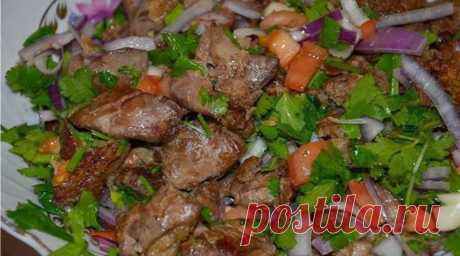 Печень по-грузински: Сочное и вкусное блюдо