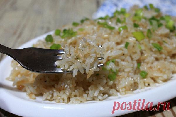 Просто рис на гарнир никогда не варю, готовлю только так: всегда уверена в результате — рисинка к рисинке и значительно вкуснее