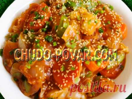 ОВОЩНОЕ РАГУ С КАБАЧКАМИ - рецепт с фото