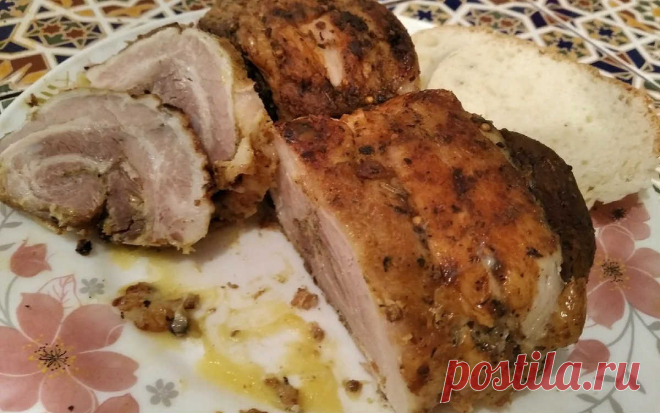 Как готовится грудинка в микроволновке- Со Вкусом