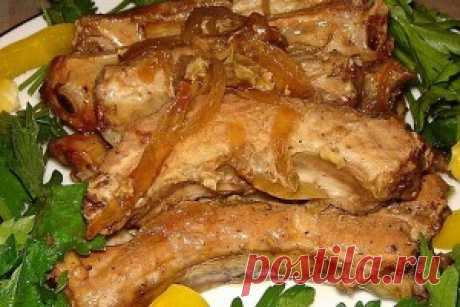 Свиные ребрышки с овощами | Мой садочек
