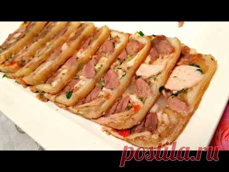 Делайте сразу 2 порции! ЦАРСКАЯ ЗАКУСКА ЗА КОПЕЙКИ! Вкуснятина из РУЛЬКИ