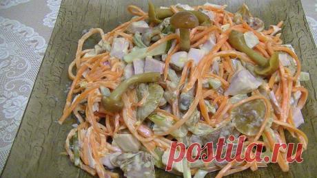 Новогодний салат &quot;Поваленные деревья&quot;