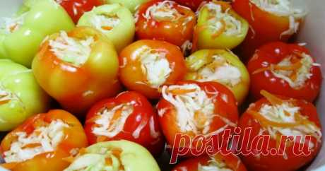 ПЕРЕЦ, ФАРШИРОВАННЫЙ КАПУСТОЙ НА ЗИМУ
