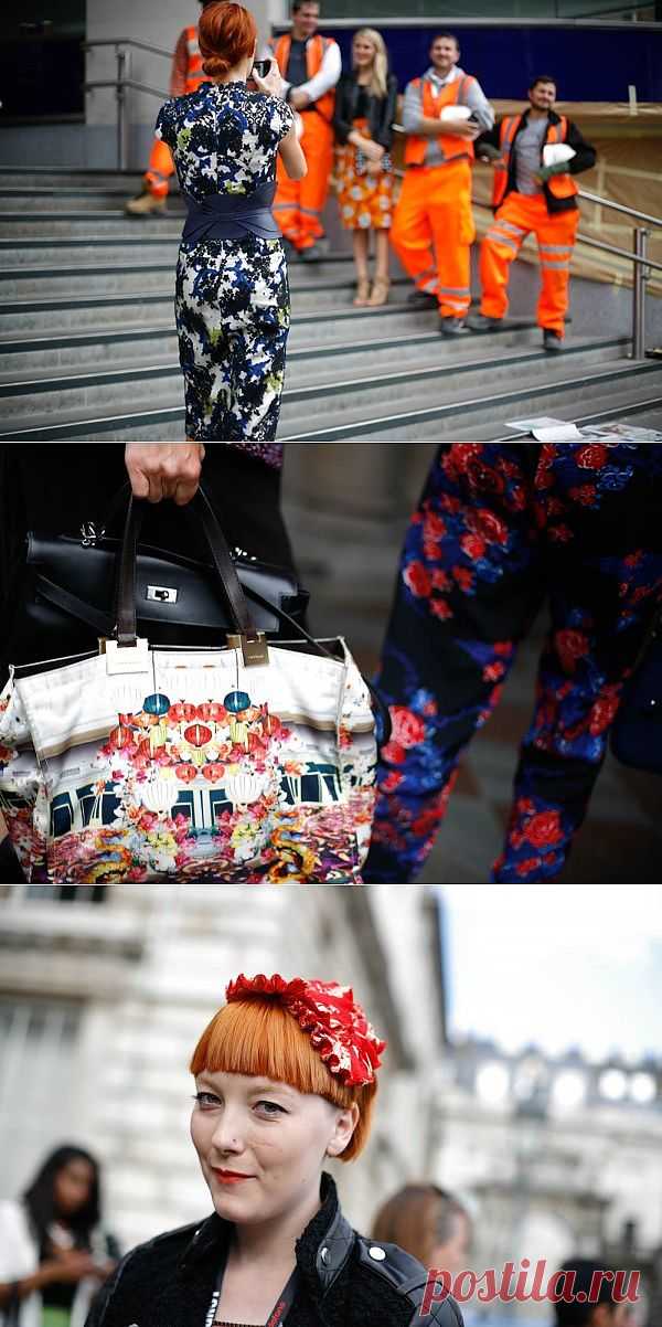 London Fashion Week Spring 2013 Street Style детали / Street Style / Модный сайт о стильной переделке одежды и интерьера
