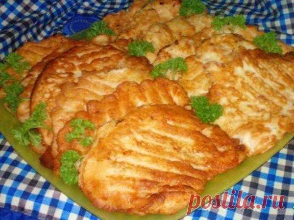 Супер вкусные отбивнушки с тонкой луковой ноткой.

Филе куриное — 700 г 
Яйцо куриное (для кляра) — 4 шт 
Майонез (для кляра) — 3 ст. л. 
Показать полностью…