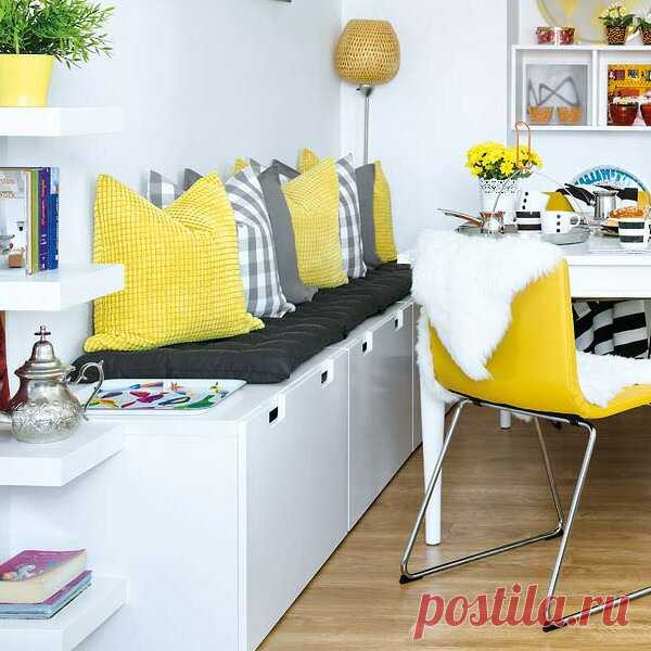 Мягкий уголок - отличное решение для современной кухни | DECOrry | Яндекс Дзен