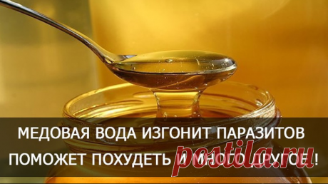 МЕДОВАЯ ВОДА ИЗГОНИТ ПАРАЗИТОВ , ПОМОЖЕТ ПОХУДЕТЬ И МНОГО ДРУГОЕ !