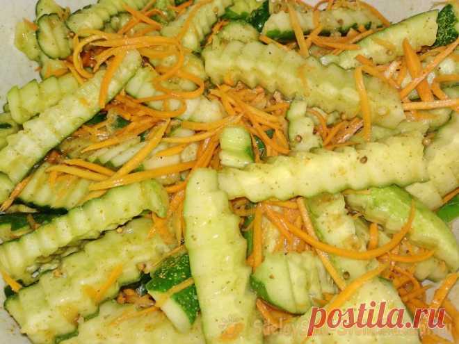 Огурчики по-корейски - любимая закуска