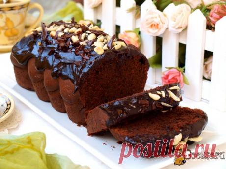 Шоколадно-кофейный кекс Предлагаю вам испечь замечательный шоколадно-кофейный кекс. В состав такого кекса добавляется растворимый кофе и чёрный шоколад, получается невероятно вкусно и мега шоколадно!