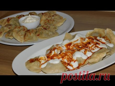Вареники с мясом. Турецкие манты (на РАМАДАН)