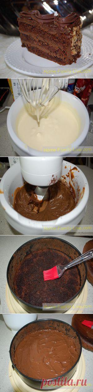 Торт шоколадный - Кулинарные рецепты