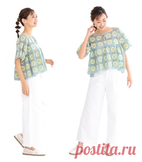 #джемпер@japanese_knitting
#блуза@japanese_knitting
#крючок@japanese_knitting