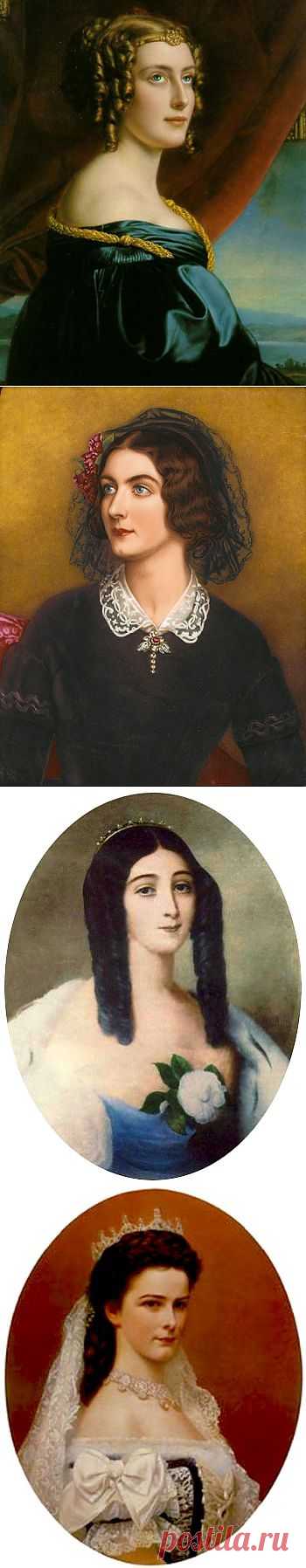 Красавицы Европы 19 века.