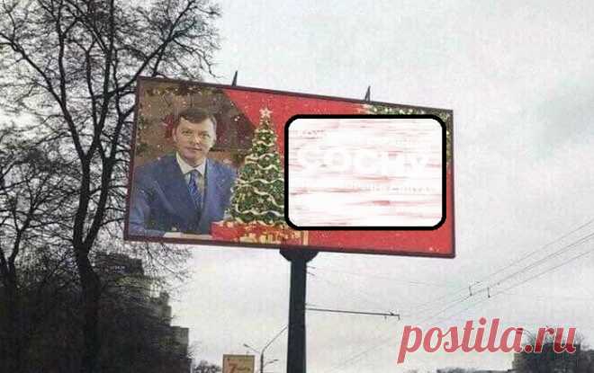 «Каждому украинцу сосну»: новогоднее поздравление Олега Ляшко (2 фото) | Екабу.ру - развлекательный портал
