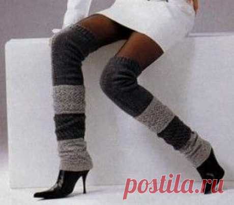 Длинные гетры &amp;#8212; Мир вязания и рукоделия