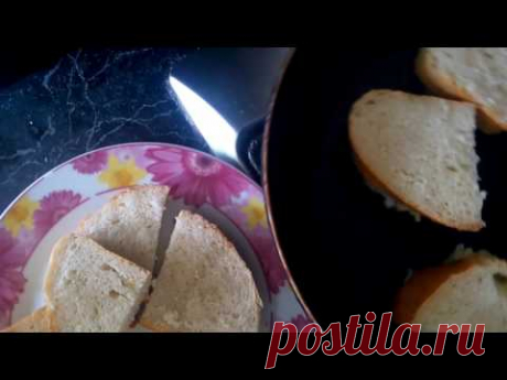 Экономное меню.Горячие картофельные бутерброды.