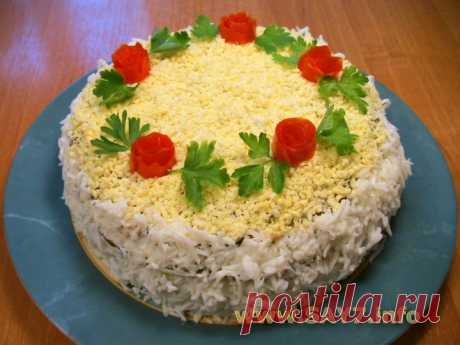 Вкусный печеночный торт из детства