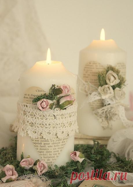 Как сделать декоративную свечу. Как изготовить декоративные новогодние свечи своими руками.
