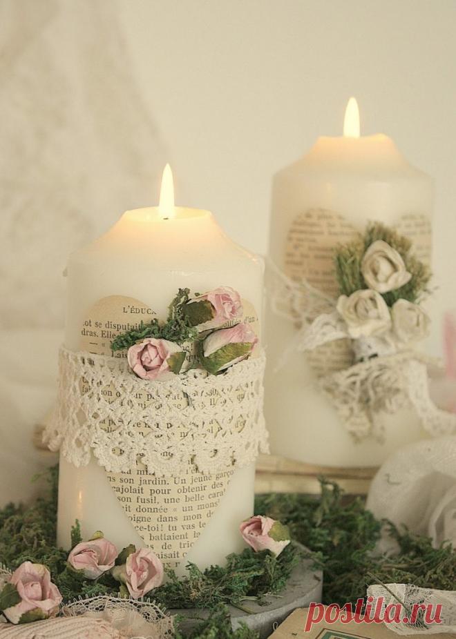 Как сделать декоративную свечу. Как изготовить декоративные новогодние свечи своими руками.