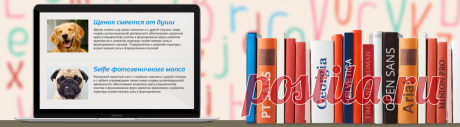 Как выбрать шрифт для сайта?